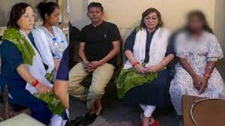 IAS सेवाली देवी शर्मा दमाद के साथ अजमेर से गिरफ्तार