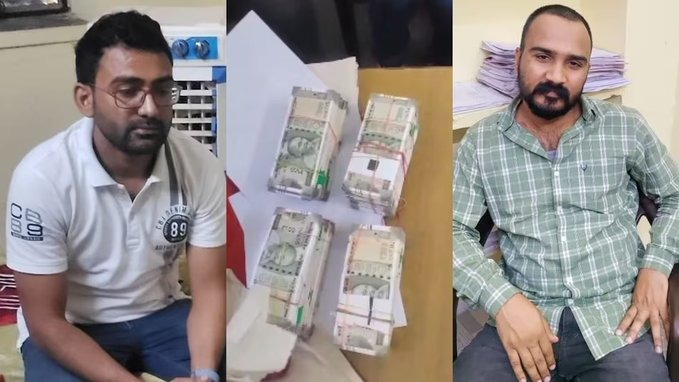 चिटफंड केस में गिरफ्तार नहीं करने के आवाज में मांगे 17 लख रुपए